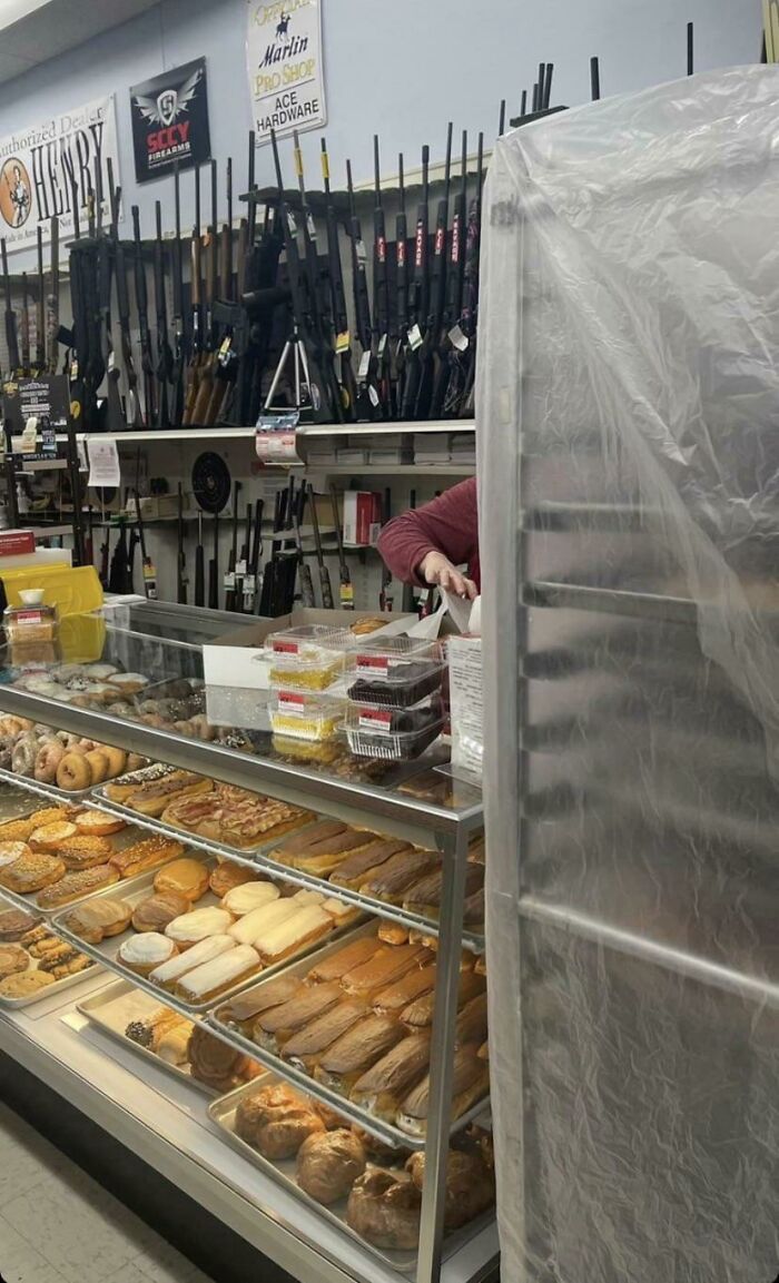 This Donut Shop Also Sells Guns