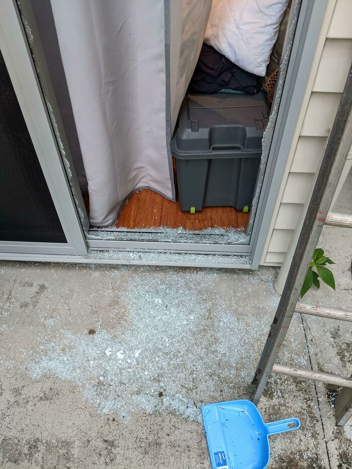 Literally My First Day On The Job, And I Shattered A Customer's Window