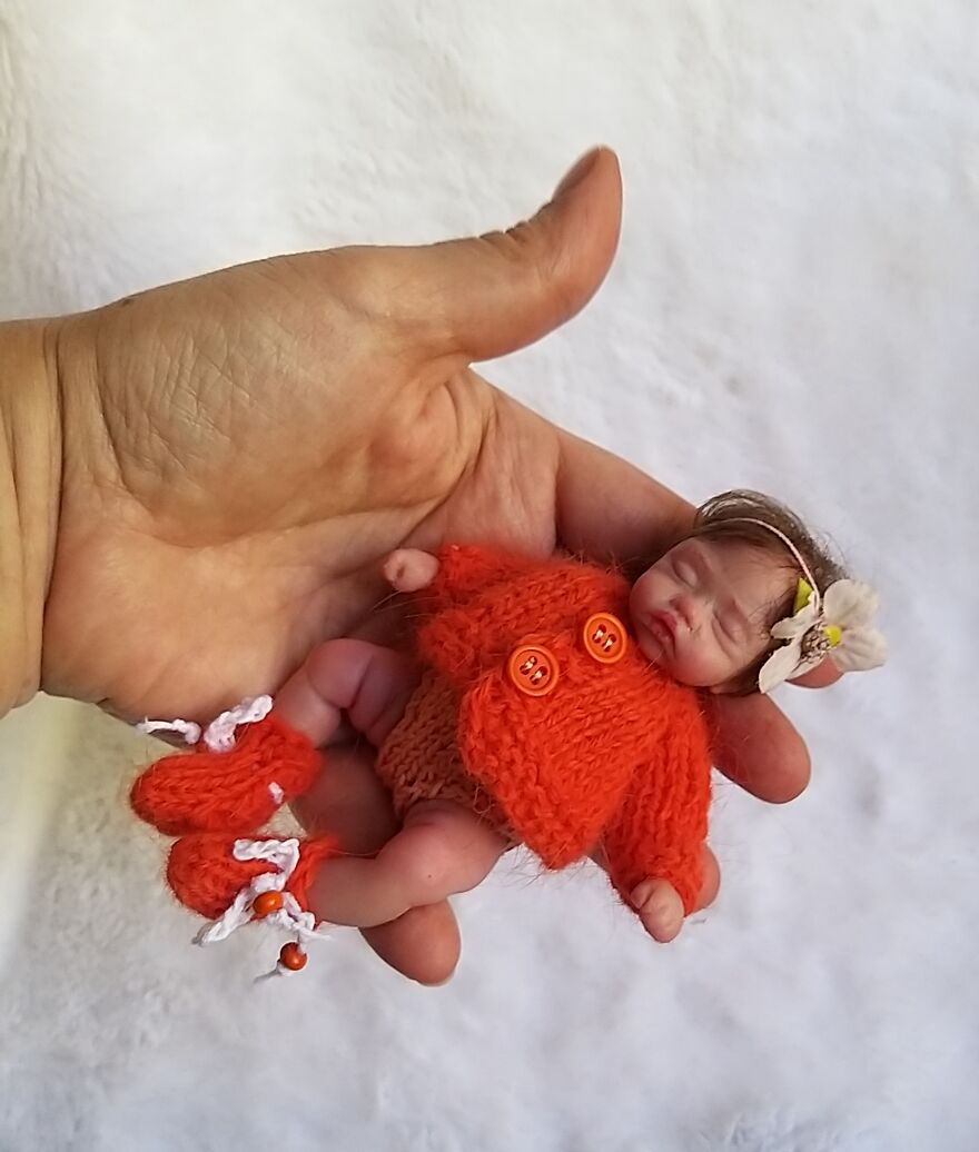 I’m A Doll Artist And I Created Mini Silicone Babies