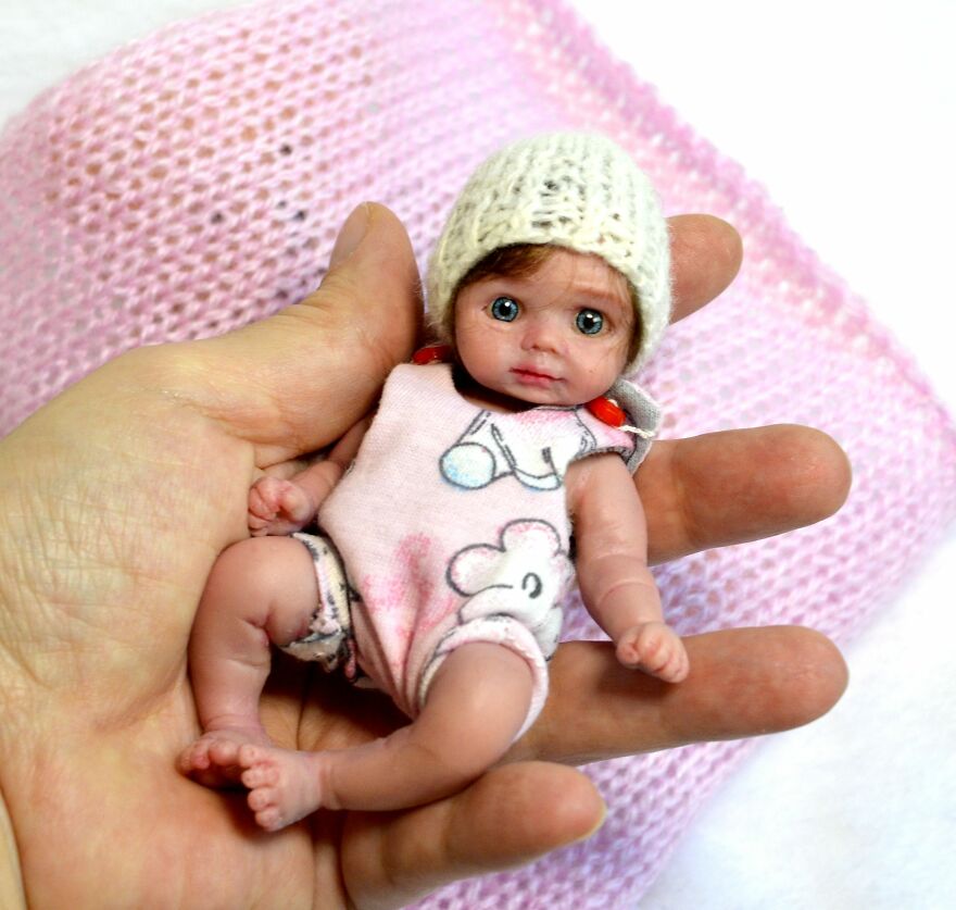 I’m A Doll Artist And I Created Mini Silicone Babies