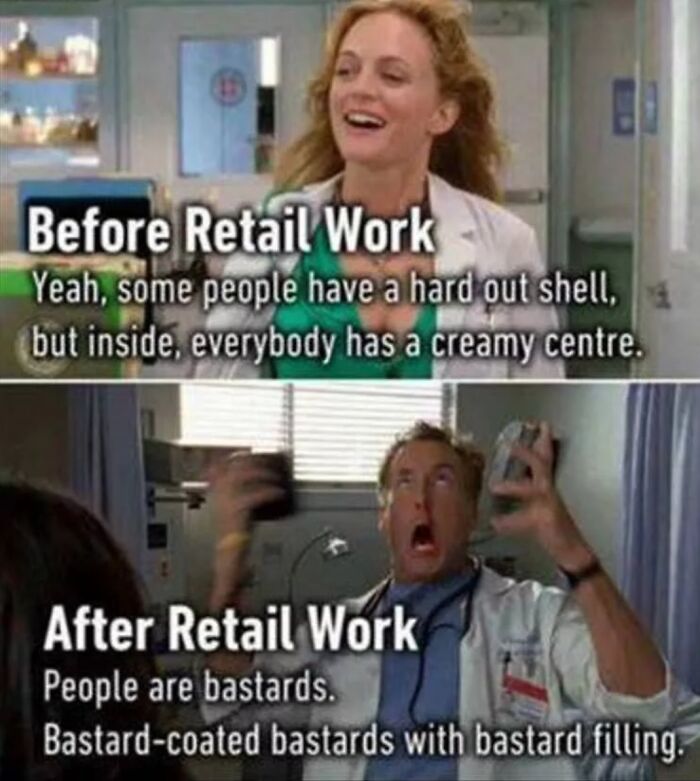 Side Affect Of Working Retail