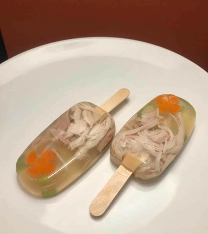 Chicken Soup Popsicles
