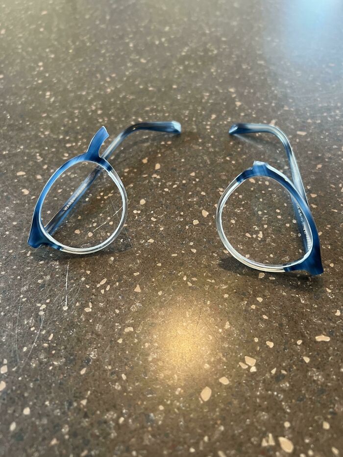 Went To Clean My Glasses And This Happened