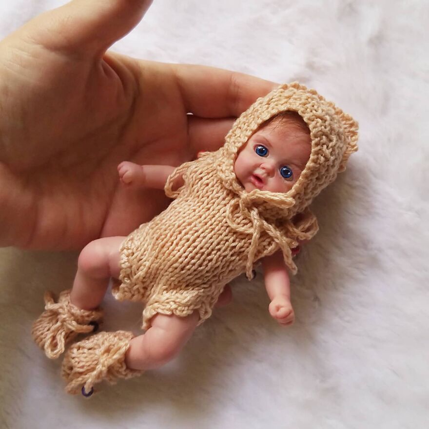 I’m A Doll Artist And I Created Mini Silicone Babies
