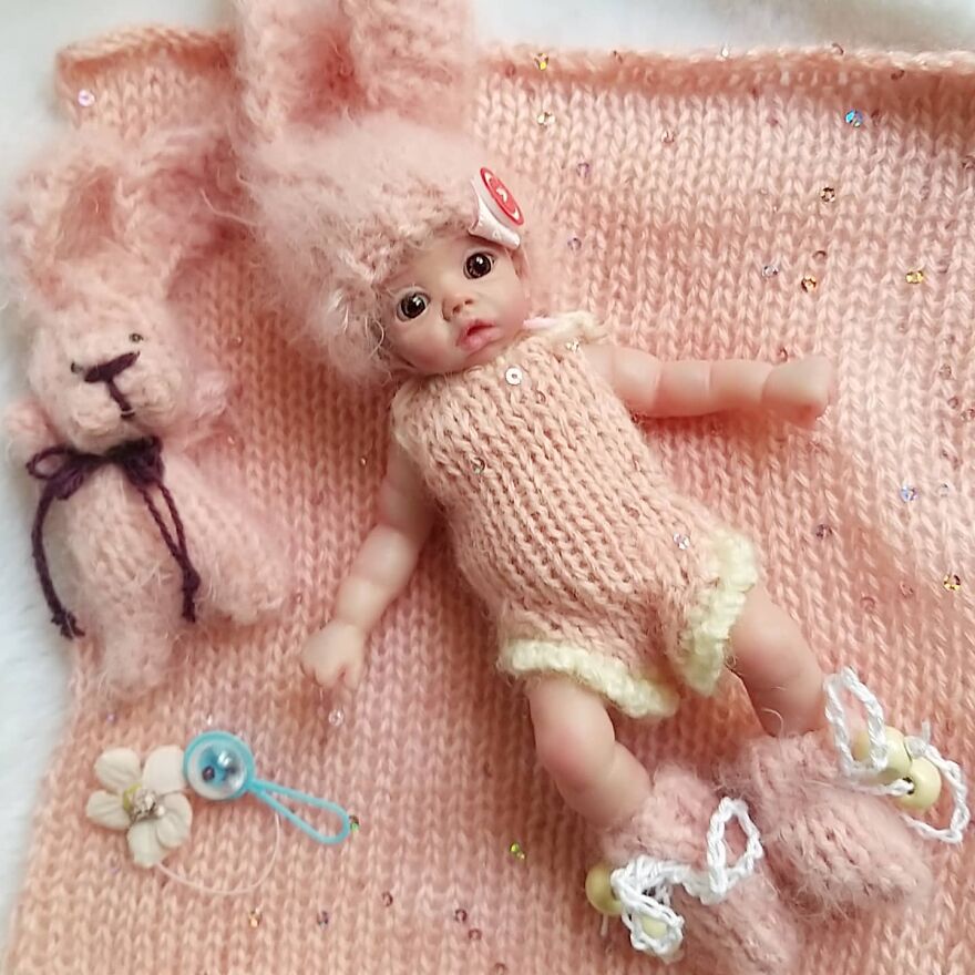 I’m A Doll Artist And I Created Mini Silicone Babies