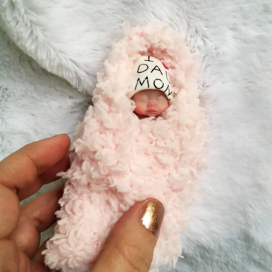 I’m A Doll Artist And I Created Mini Silicone Babies