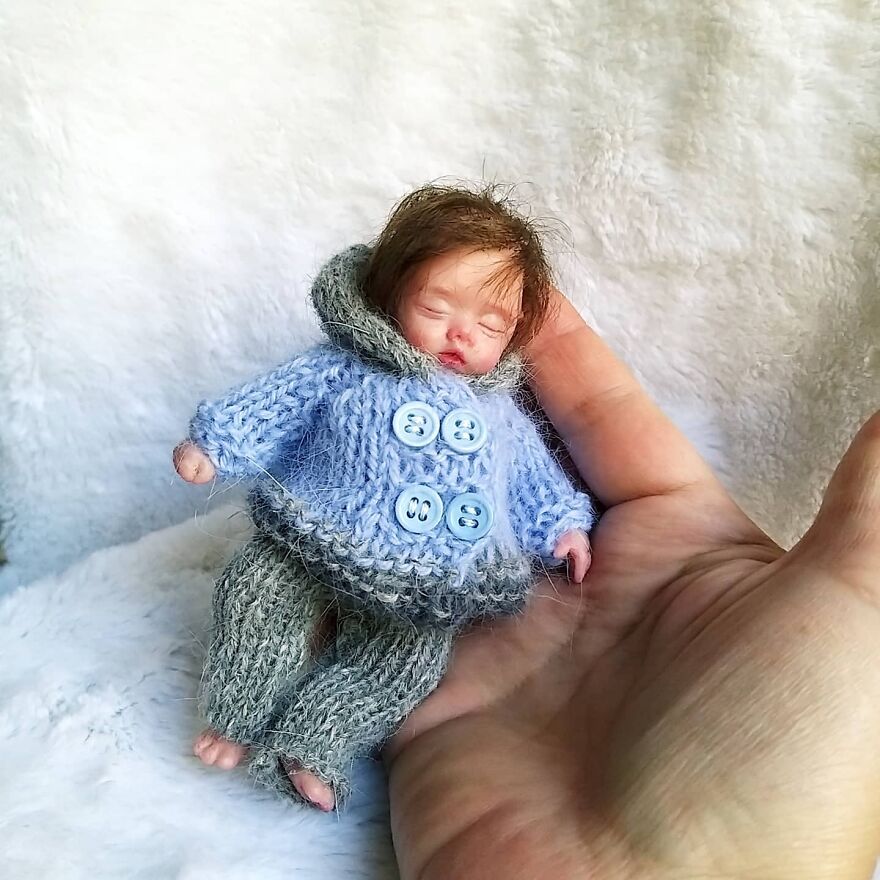 I’m A Doll Artist And I Created Mini Silicone Babies