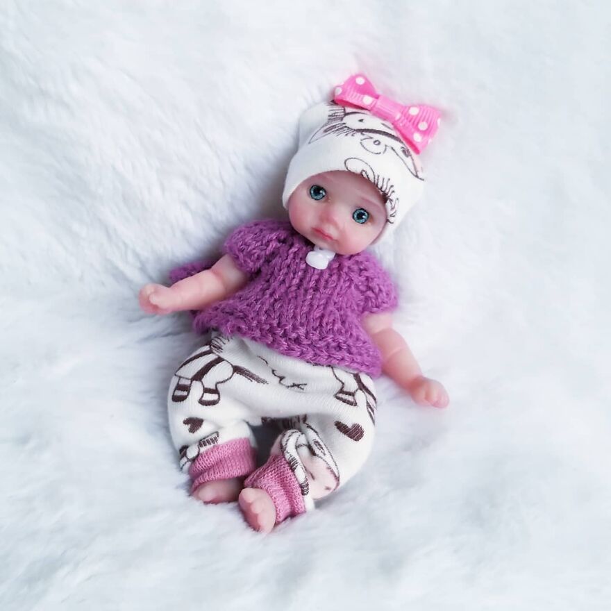 I’m A Doll Artist And I Created Mini Silicone Babies
