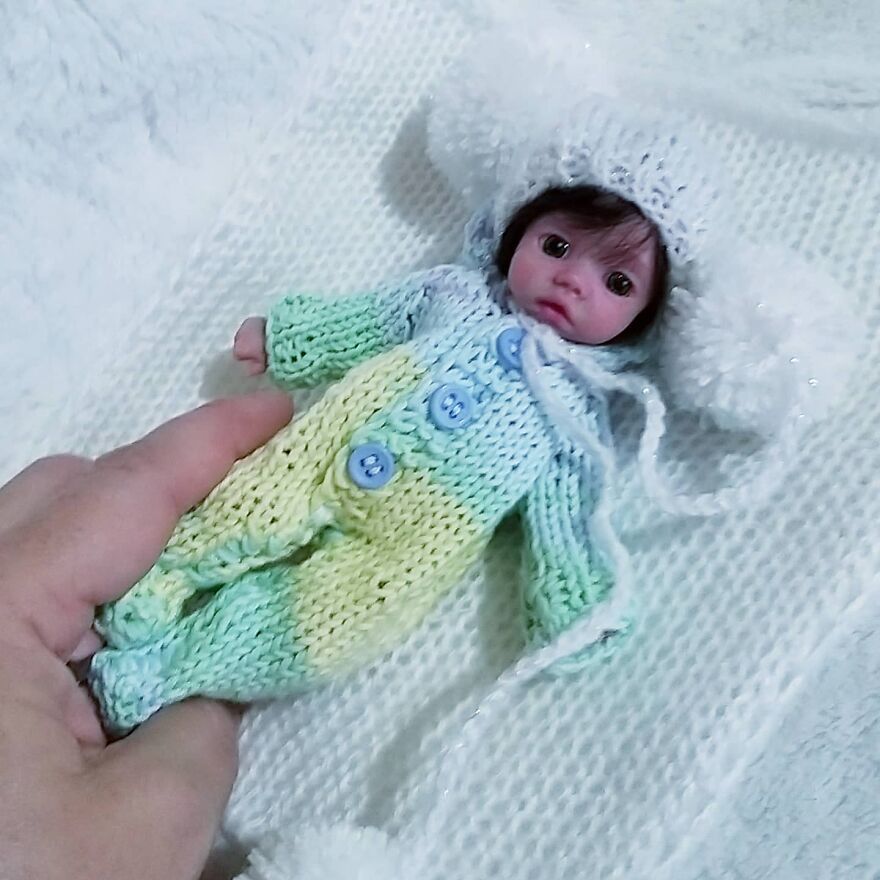 I’m A Doll Artist And I Created Mini Silicone Babies