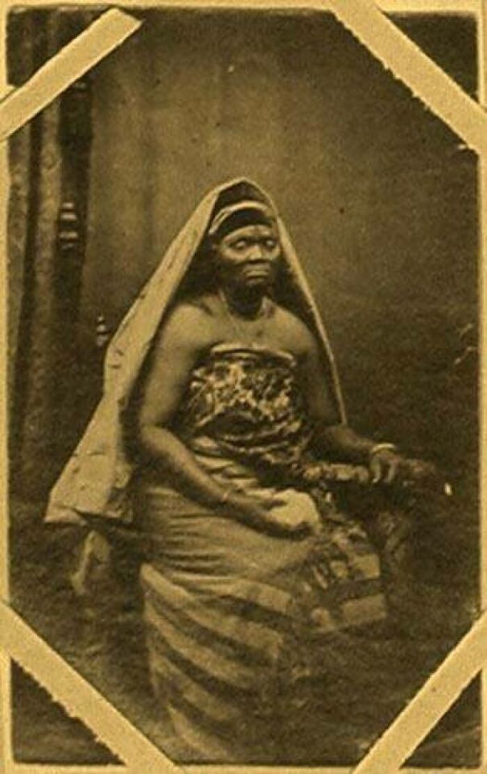 Female Nigerian Slave Trader Efunroye Tinubu (C. 1880)