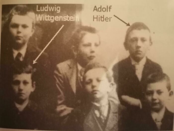 Adolf Hitler And Ludwig Wittgenstein In 1903