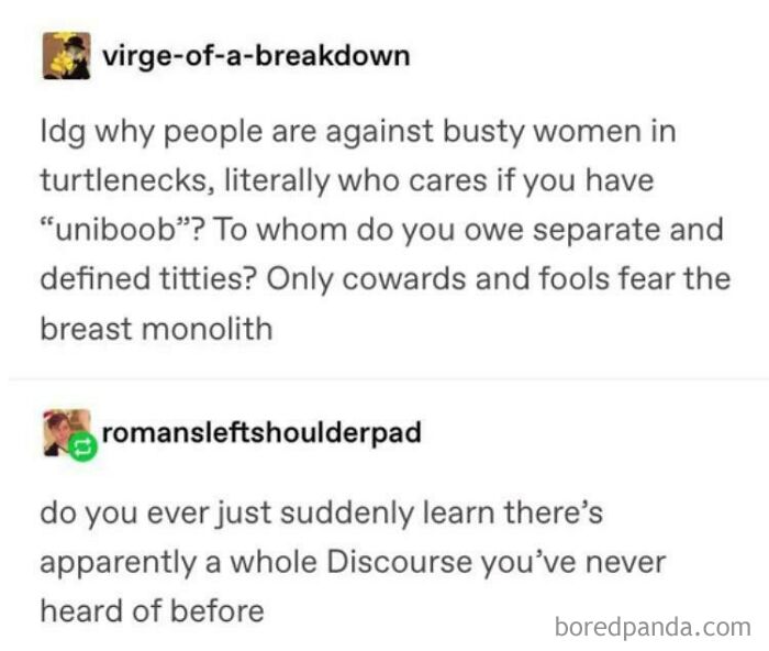 Only Cowards And Fools Fear The Breast Monolith