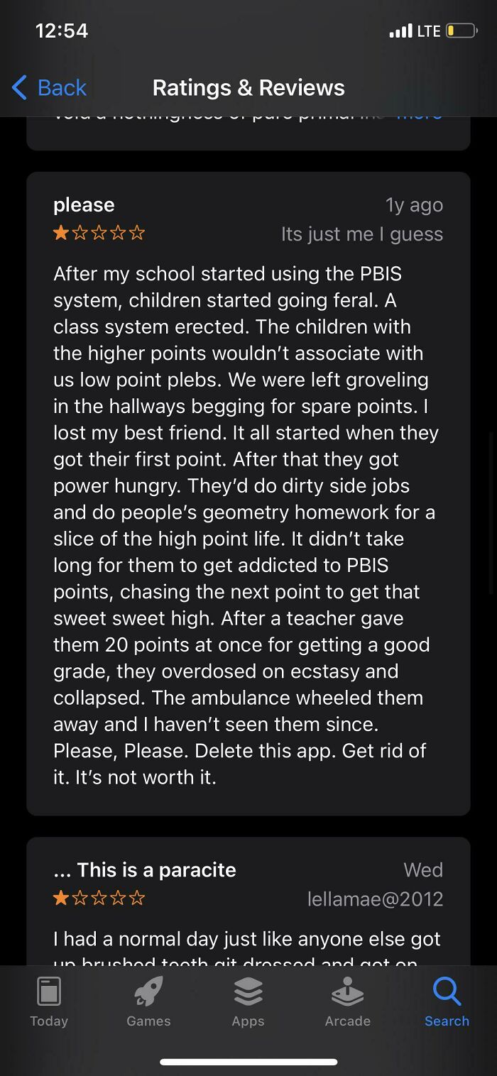 Review For An Point System App
