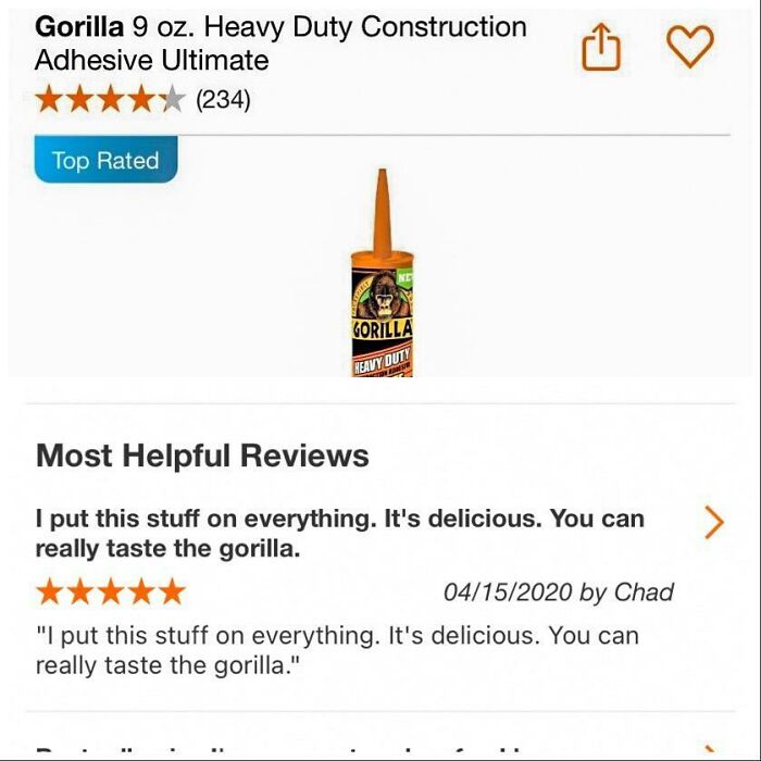 You Can Really Taste The Gorilla