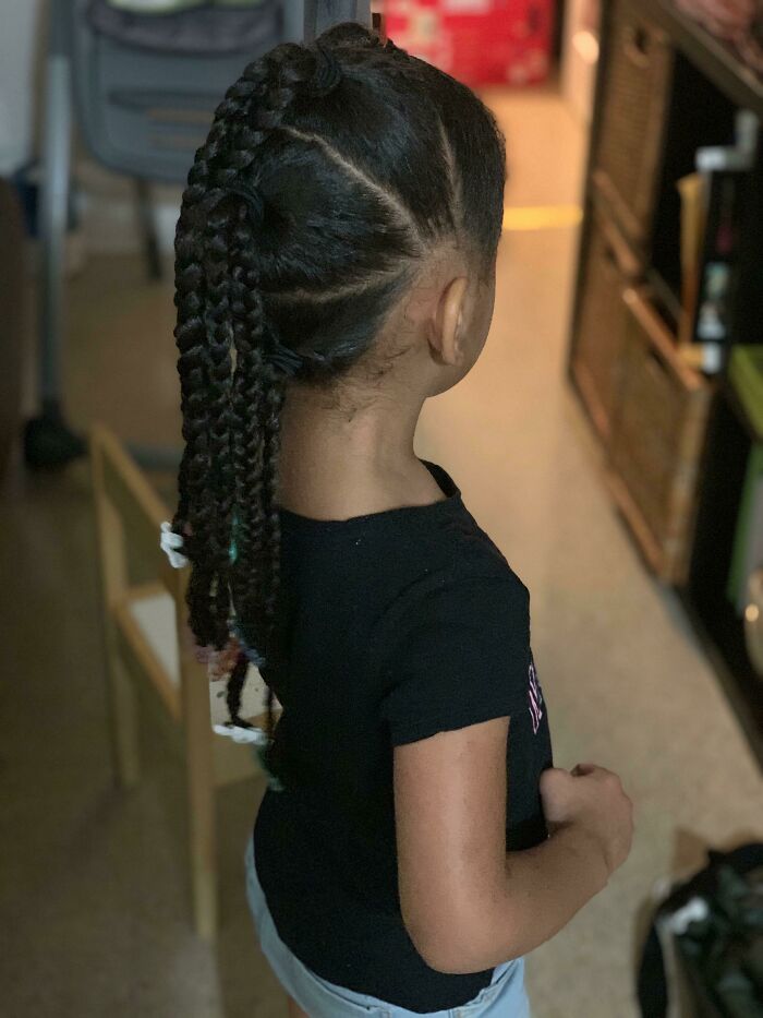 As A Dad, Giving My Daughter The Hairstyle That Makes Her Feel Like A Queen Always Is A Win In My Book.