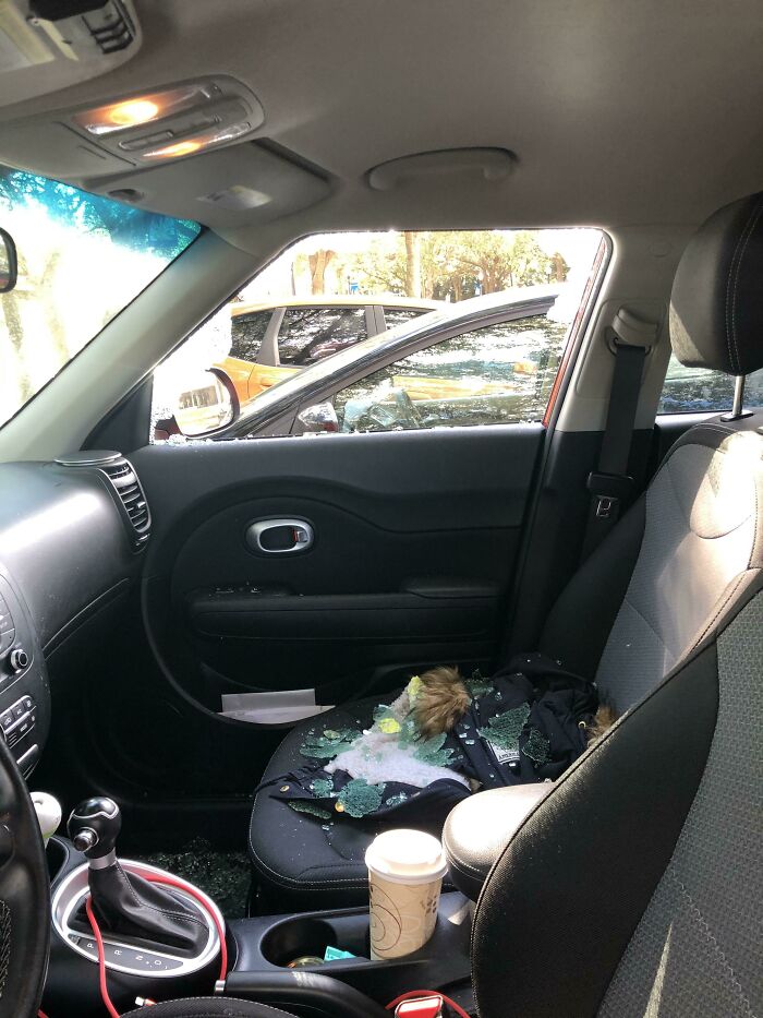 Someone Broke Into My Car While I Was At Work