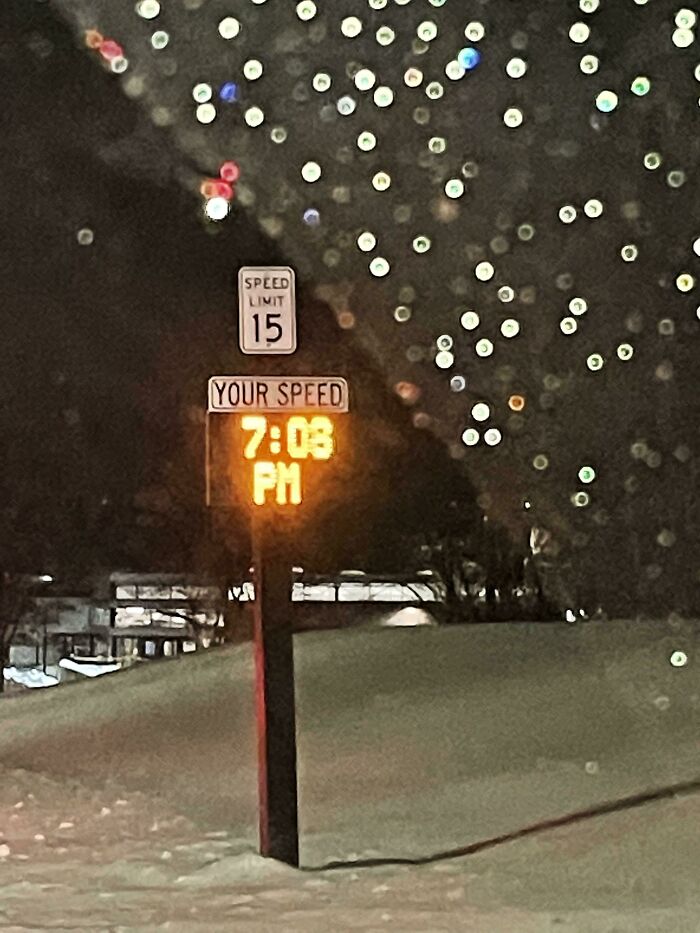 Time To Fix This Speed Sign!