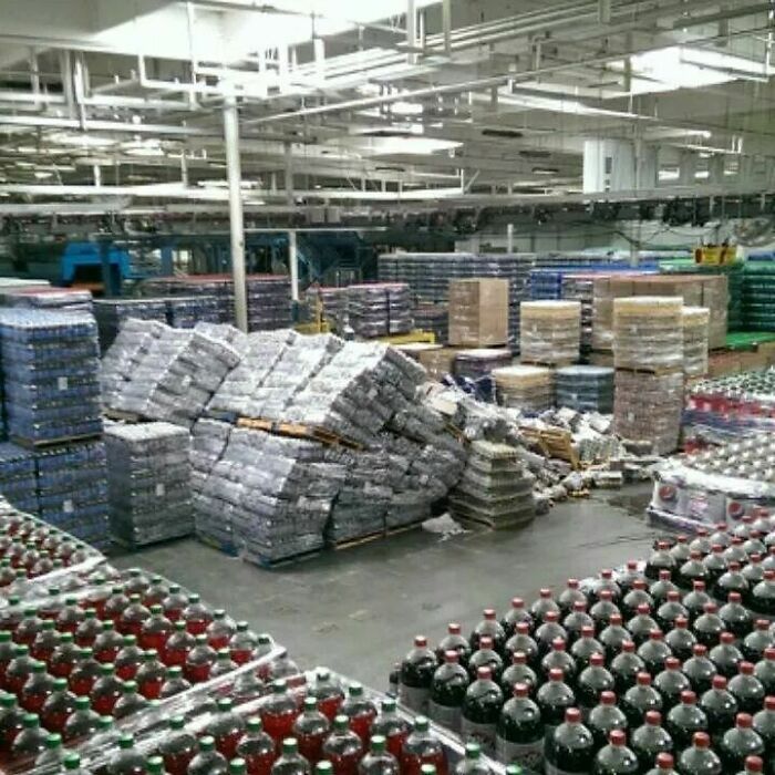 Had Over 60 Pallets Collapse At Work Today