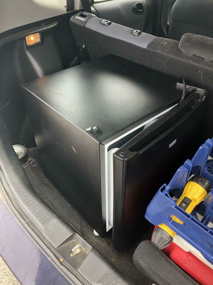 So Yesterday I Was Tipped An Almost New Mini Fridge..what’s The Weirdest “Tip” You Guys Ever Got?