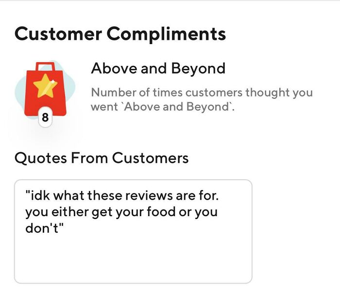 After 594 Deliveries, I Was Excited To Get My First “Quote From Customer”