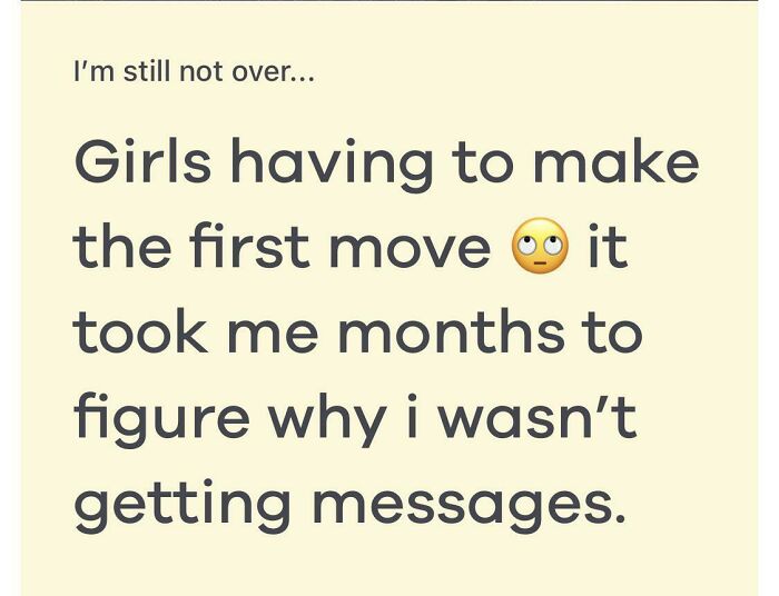 How Do Women Miss They’re Supposed To Start The Conversation?!?