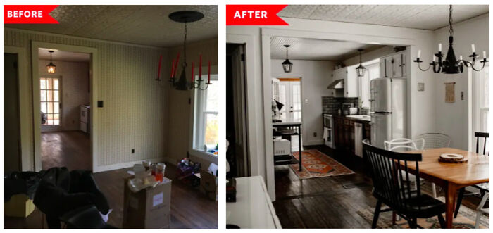 Before & After! We Renovated An 1800s Cabin In Upstate New York