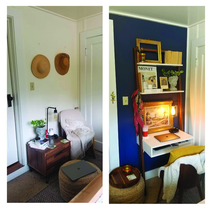 Before And After Of My New Wfh Space! Northern California