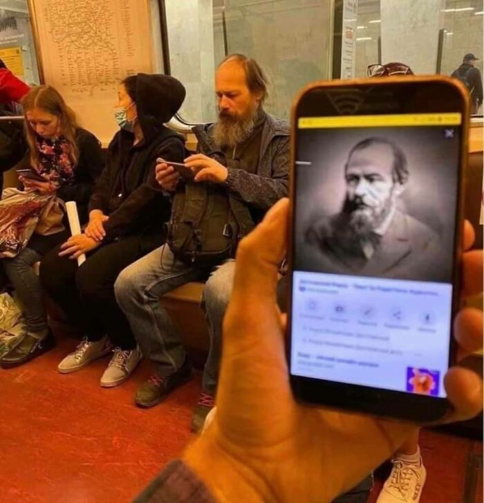 Post-Soviet Visual. Dostoevsky Doppelgänger In The Moscow Metro
