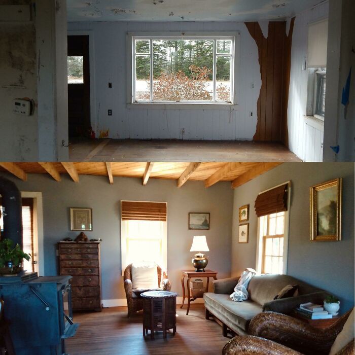 Before And After - East Machias, Maine