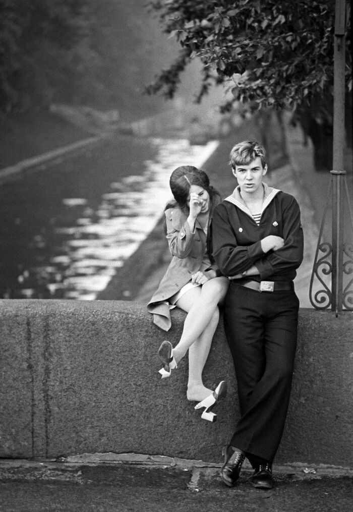 A Date On A White Night. Leningrad, USSR, 1977