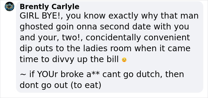 "This Is Why Dating Is Miserable": Guy Accuses Date Of Using Him For His Money After She Goes To The Bathroom And The Check Arrives "This Is Why Dating Is Miserable": Guy Accuses Date Of Using Him For His Money After She Goes To The Bathroom And The Check Arrives