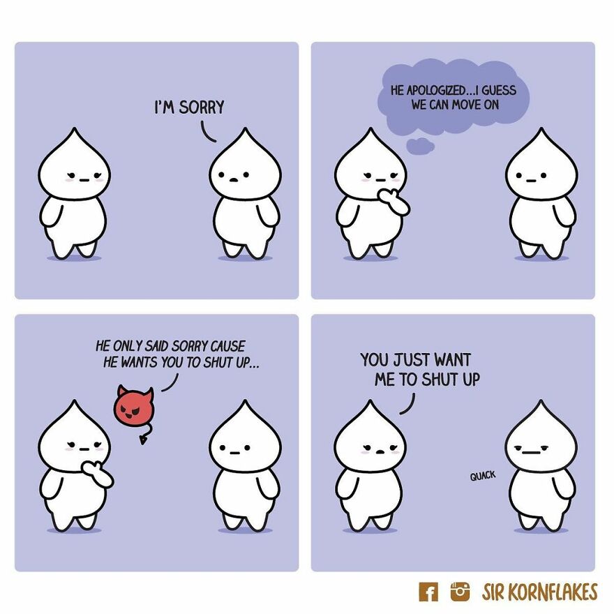 I Illustrate Relatable Relationship Moments Through My Dumpling Comics (50 Pics)