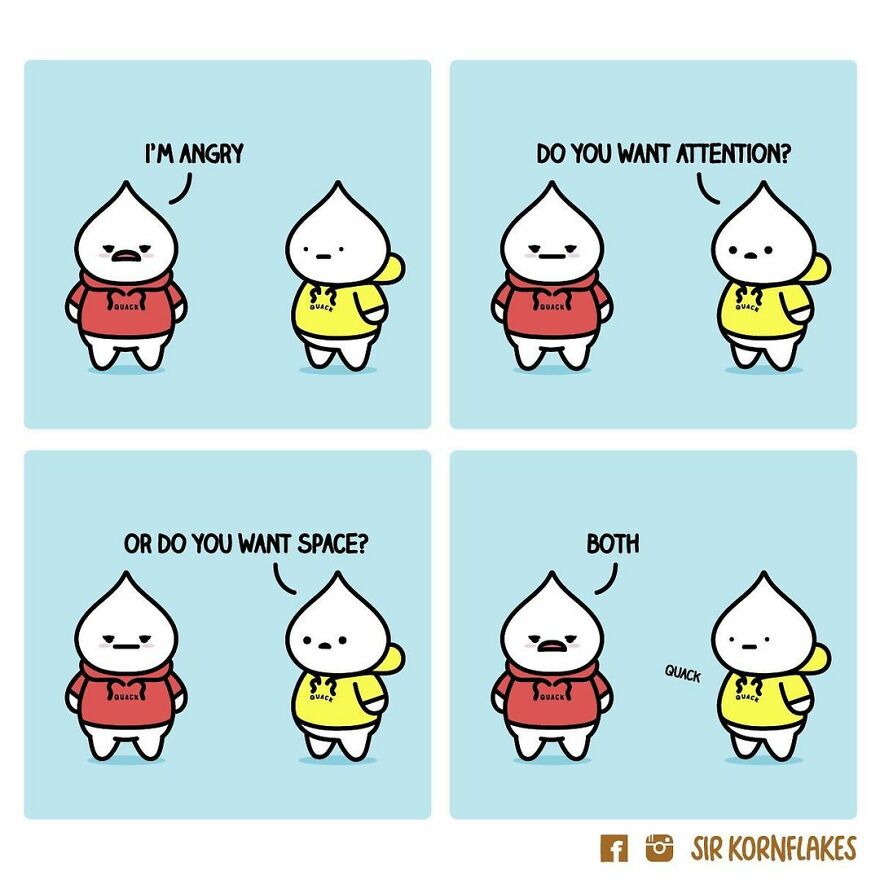 I Illustrate Relatable Relationship Moments Through My Dumpling Comics (50 Pics)