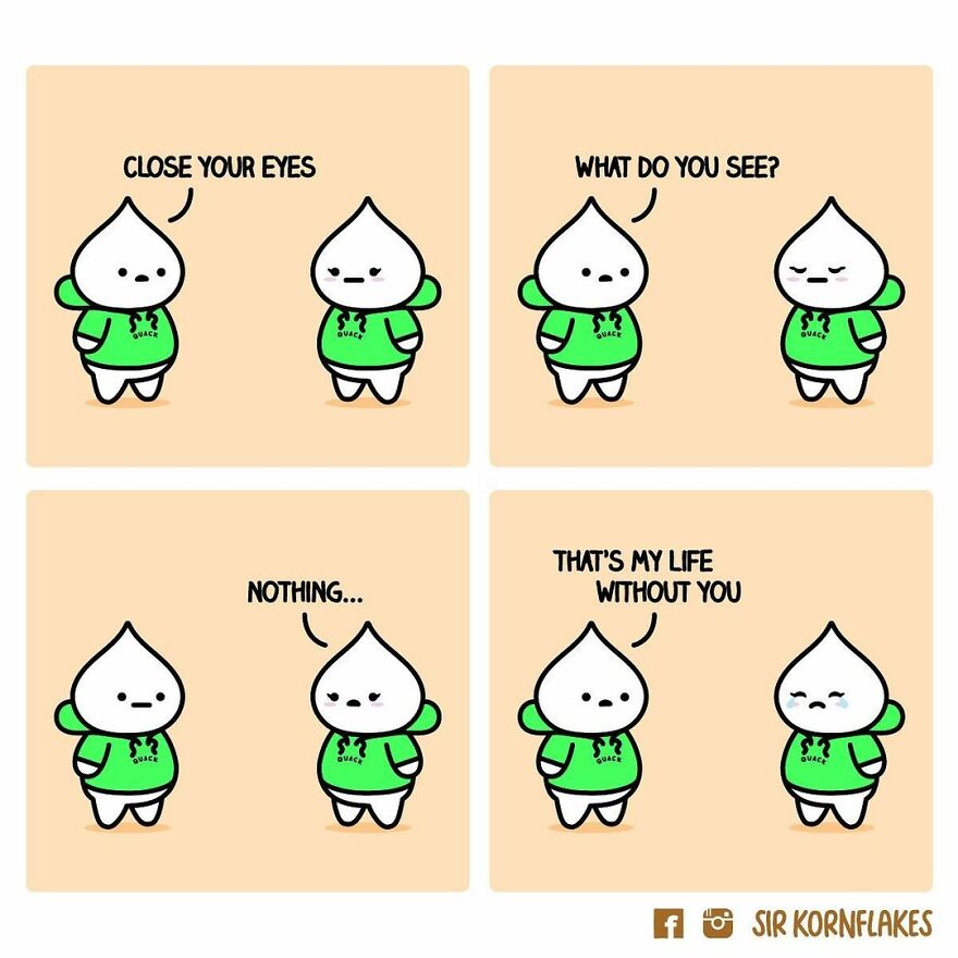 I Illustrate Relatable Relationship Moments Through My Dumpling Comics (50 Pics)