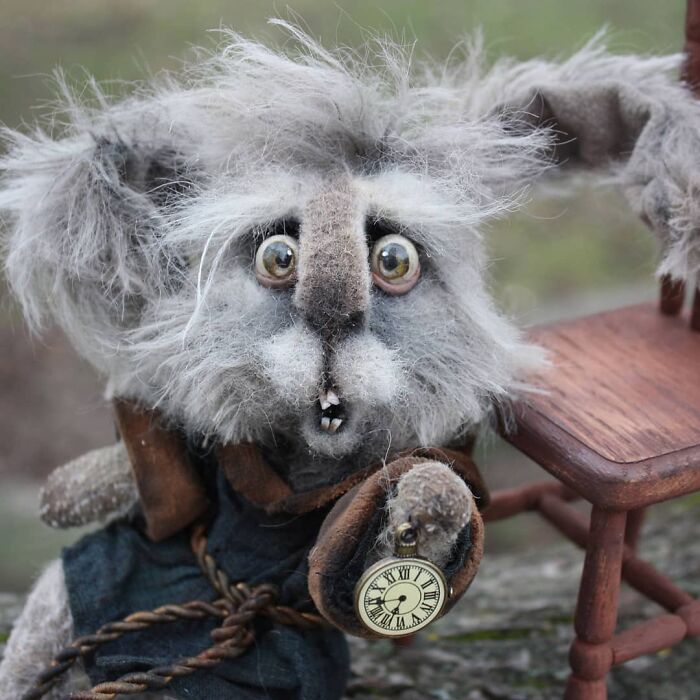 Russian Artist Makes Felt Toys You'd Definitely Want One