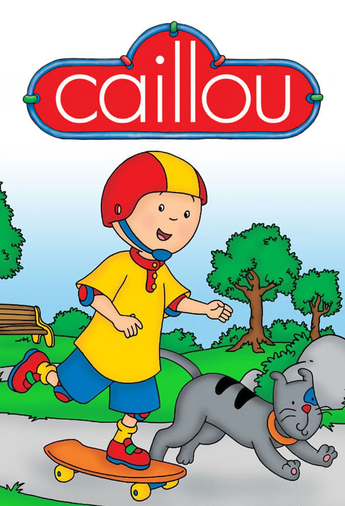 Poster for Caillou animated tv show 