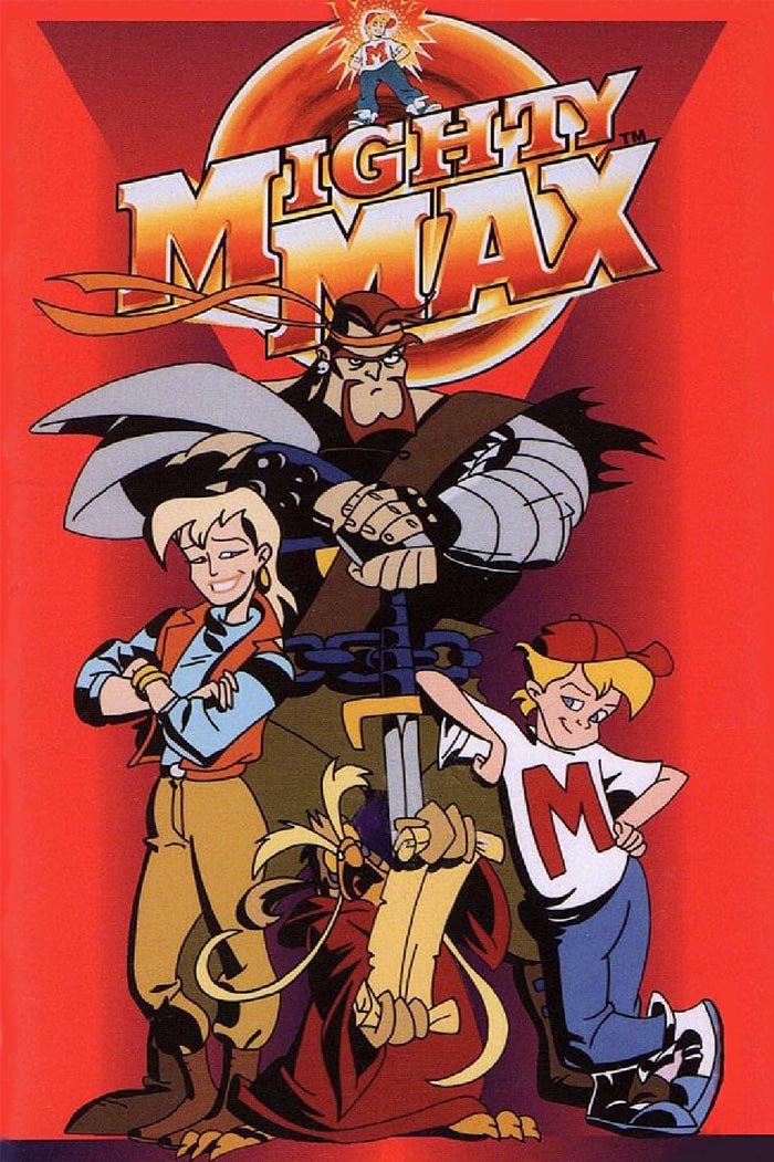poster for Mighty Max animated tv show 