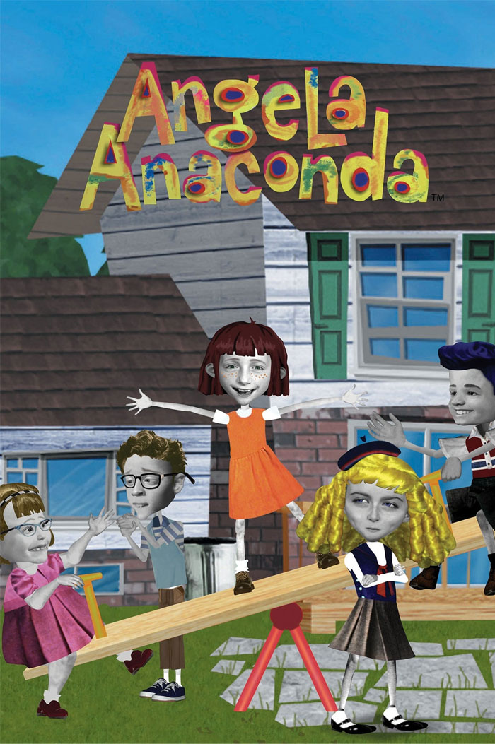 Poster for Angela Anaconda animated tv show 