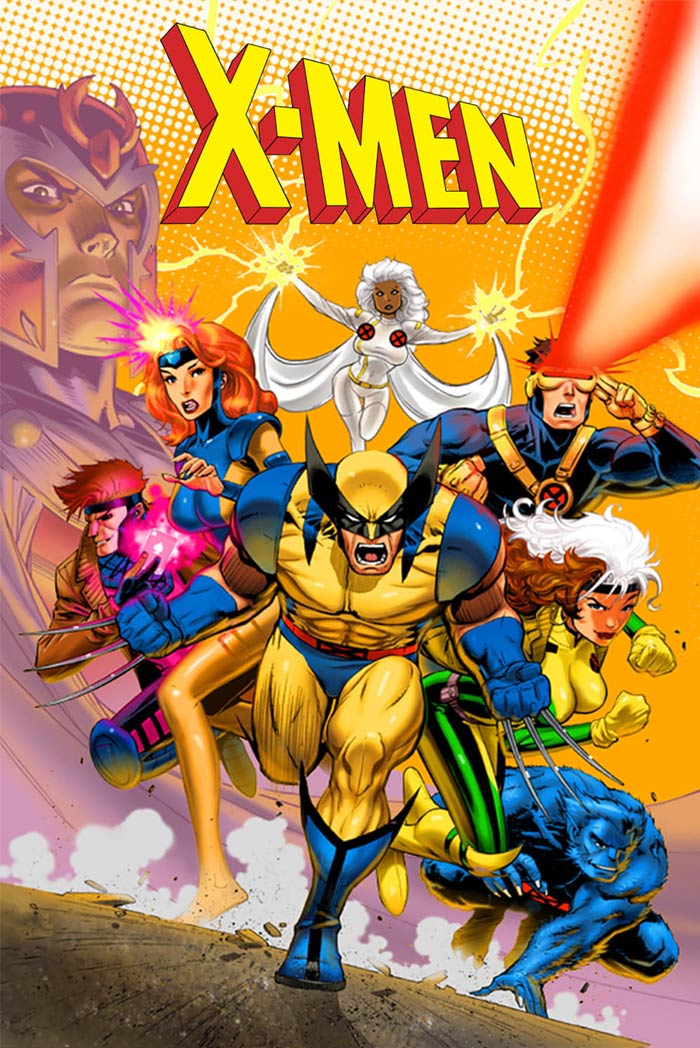 Poster for X-Men animated tv show 