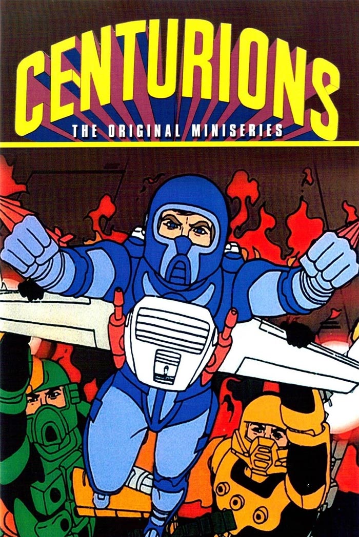 Poster for The Centurions animated tv show 