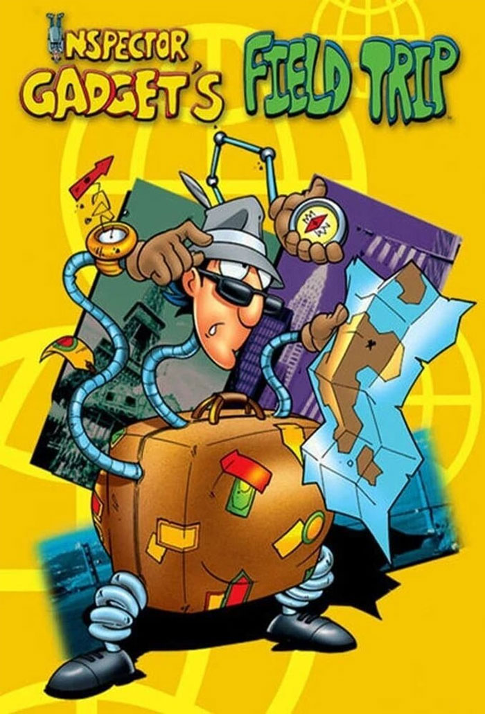 Poster for Inspector Gadget's Field Trip animated tv show 