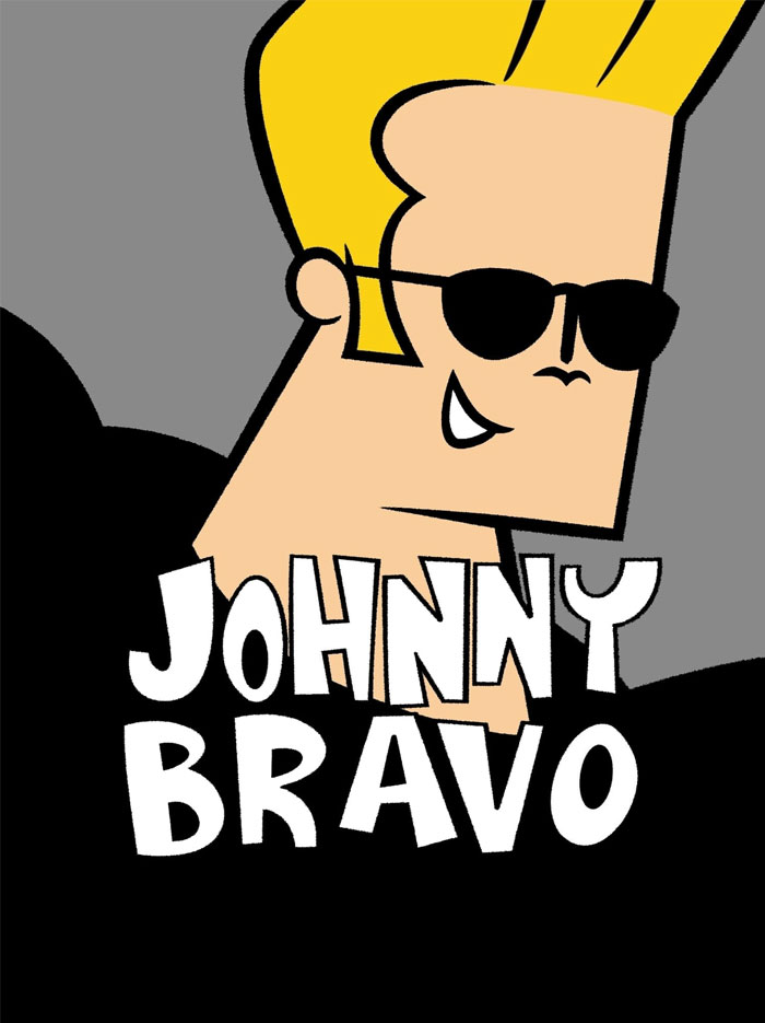 Poster for Johnny Bravo animated tv show 