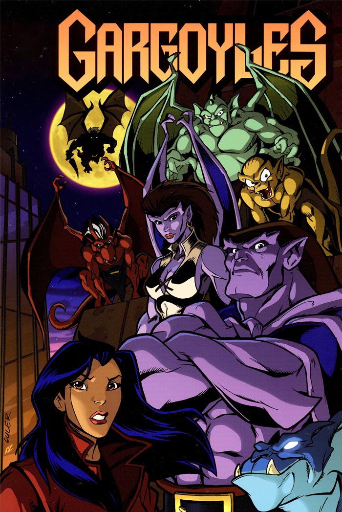 Poster for Gargoyles animated tv show