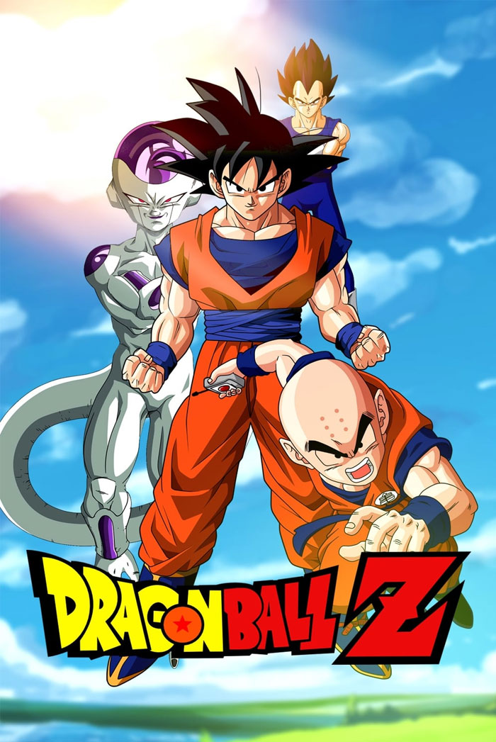 Poster for Dragon Ball Z animated tv show 