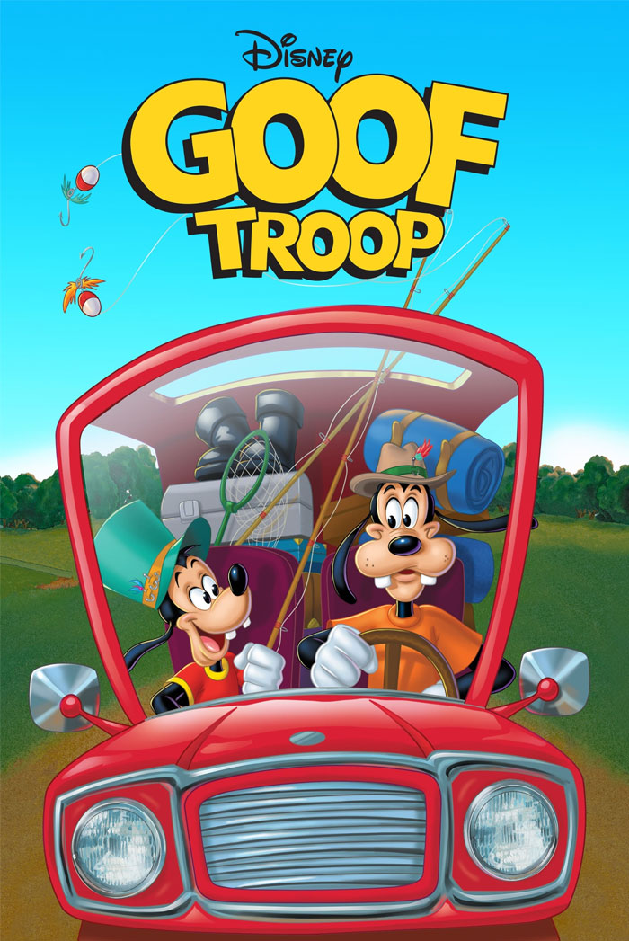 Poster for Goof Troop animated tv show 