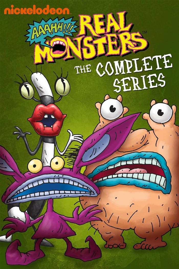 Poster for Aaahh!!! Real Monsters animated tv show 