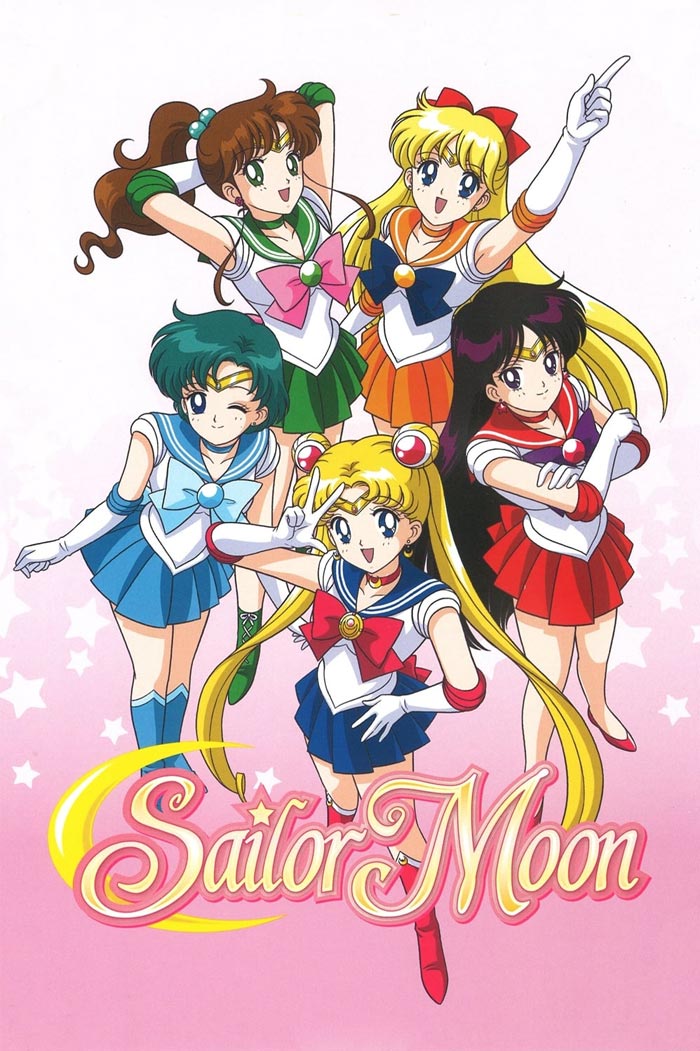 Poster for Sailor Moon animated tv show 