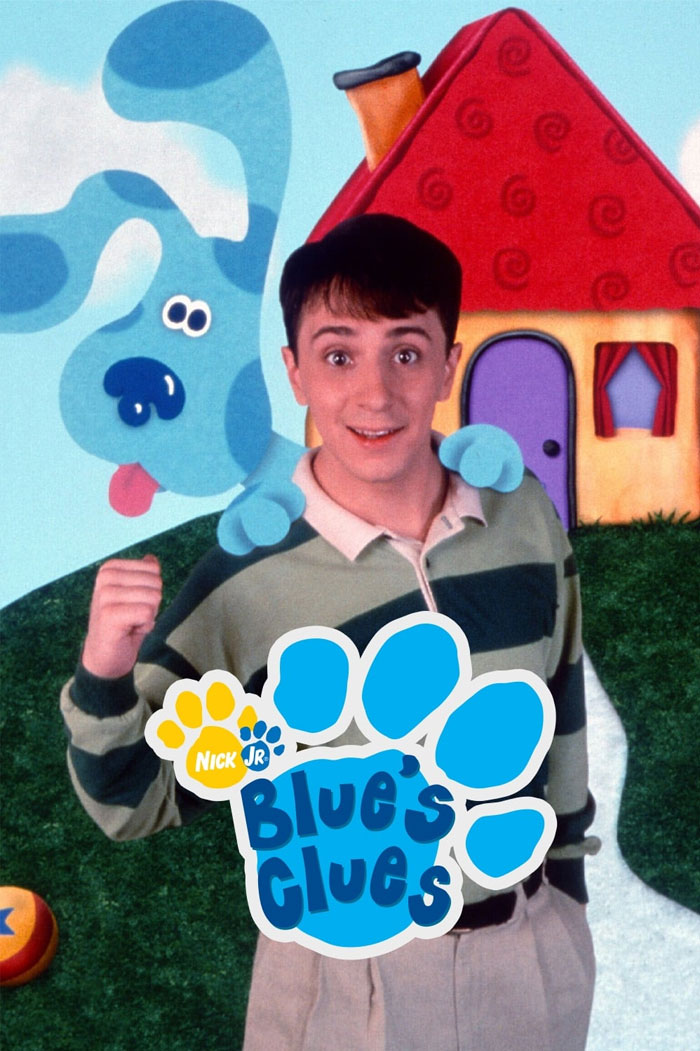 Poster for Blue's Clues animated tv show 