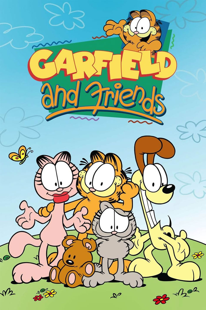 Poster for Garfield And Friends animated tv show 