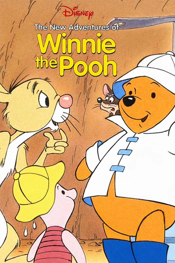 Poster for The New Adventures Of Winnie The Pooh animated tv show 